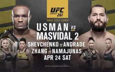 Usman vs Masvidal UFC 261 stream online from anywhere for free