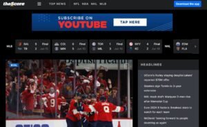 The Score streaming App for live sports