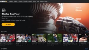 ESPN+ app to watch live sports online